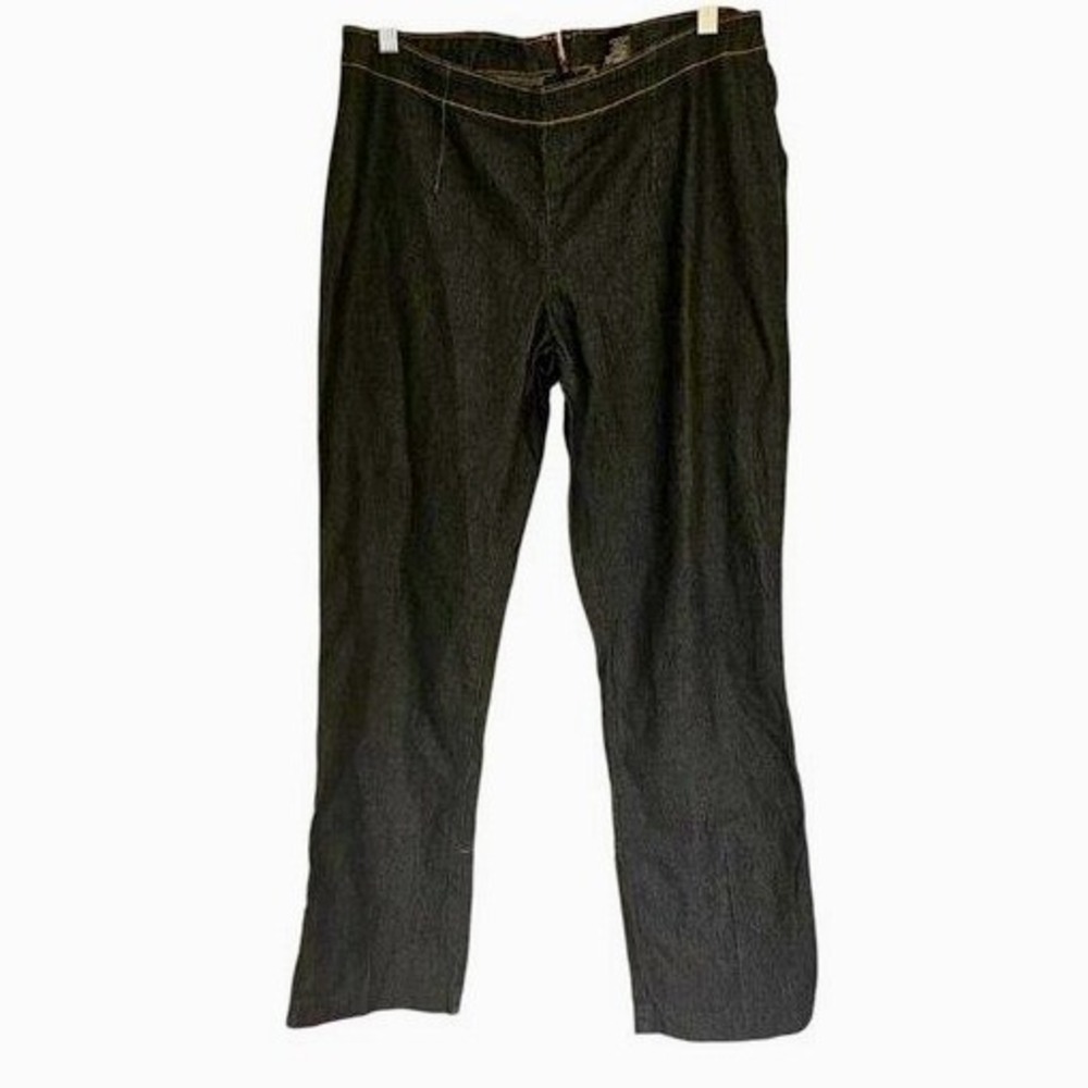 Bisou Bisou Jeans Size 8‎ Blue wide leg Zip hem